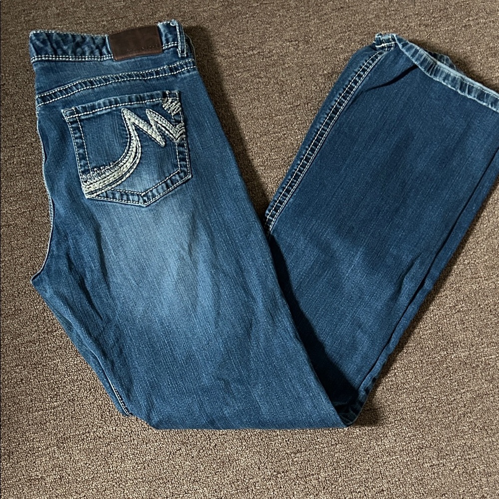 Maurices Medium Blue Boot Cut Jeans